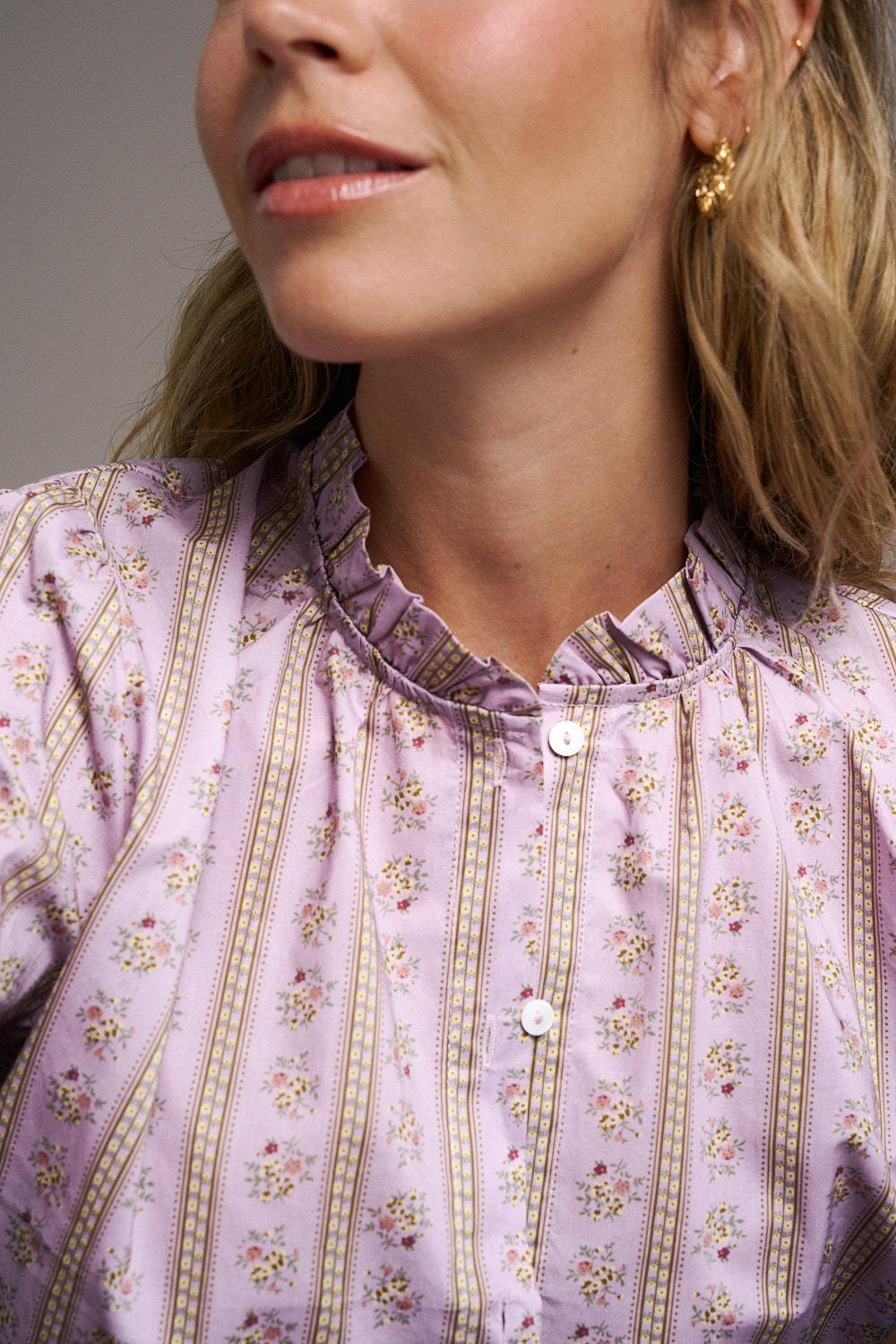 Astrid Flower Blouse