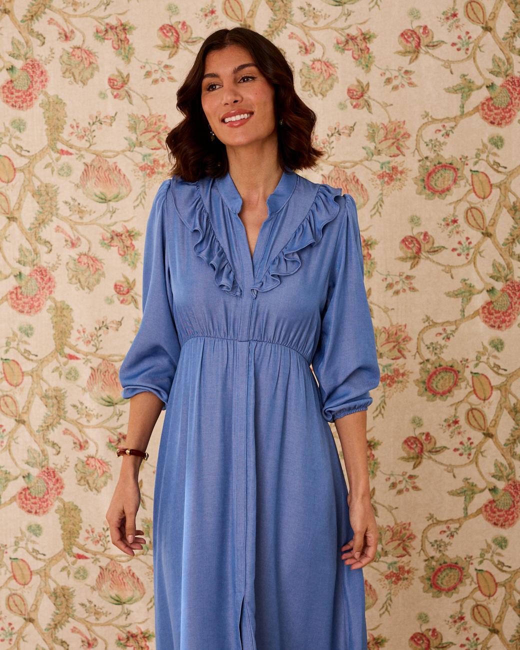 Robe en denim Roxana