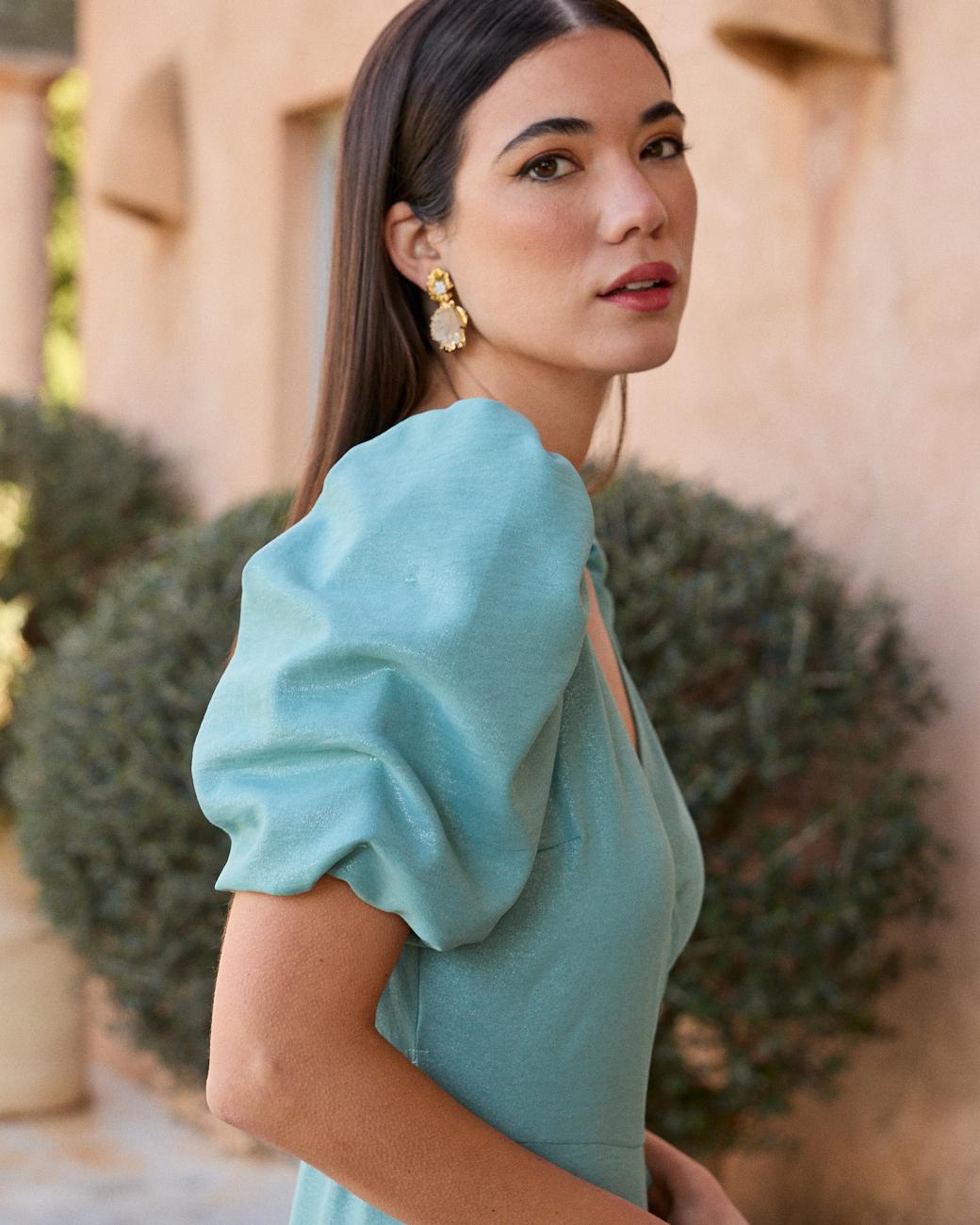 Robe à manches Leane