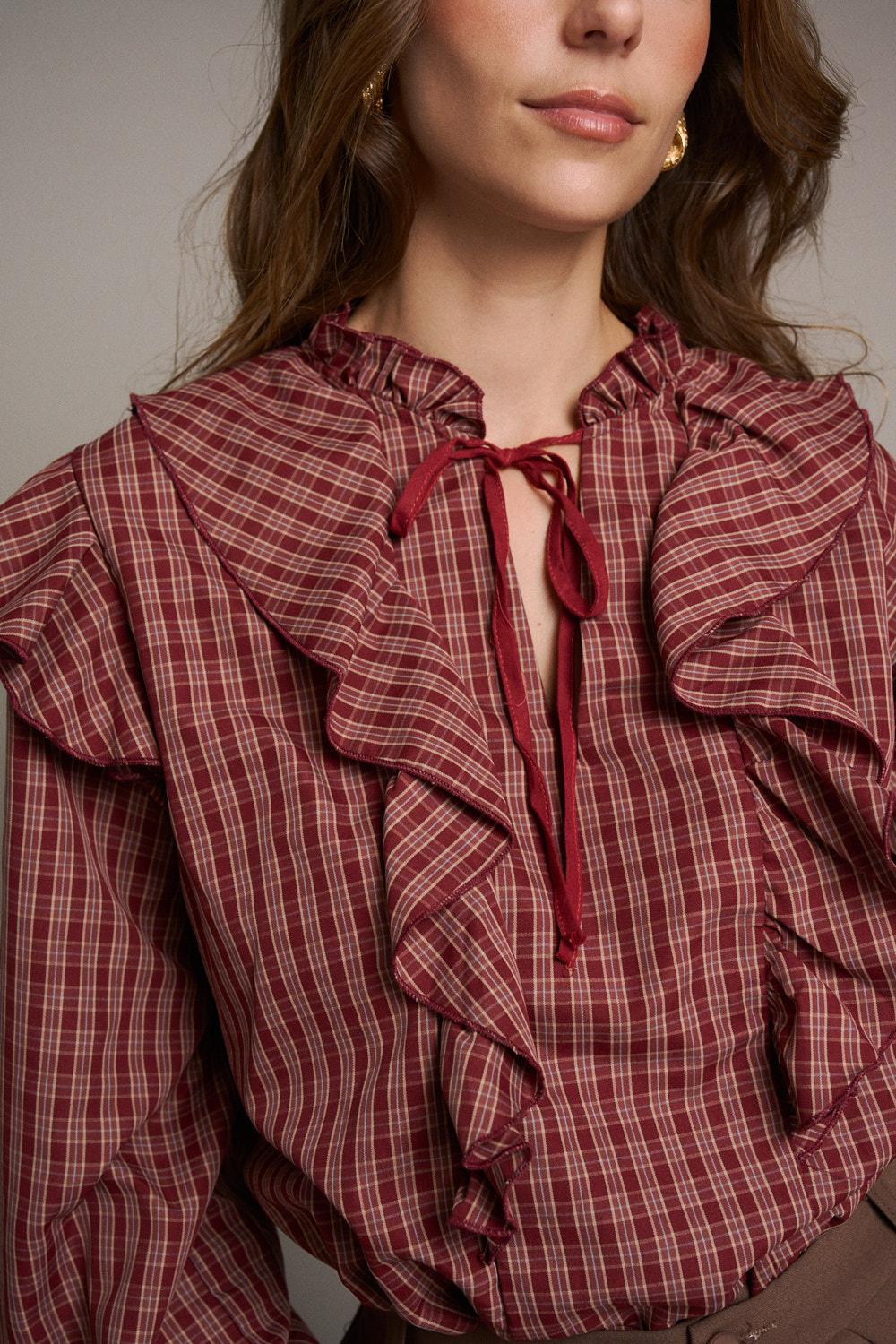 Blouse à nœud Éloïse