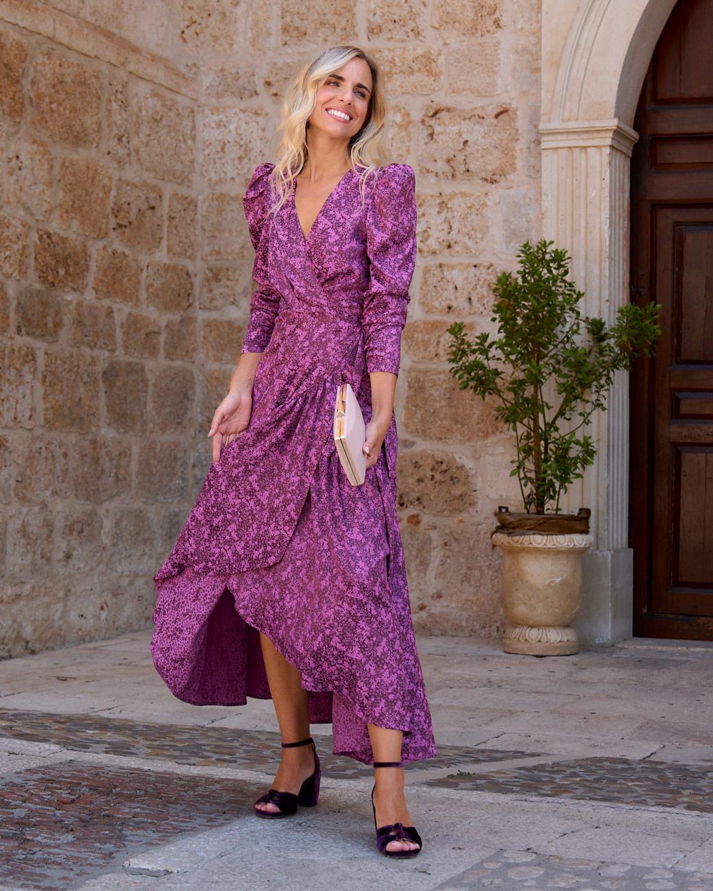 Revina Print Dress