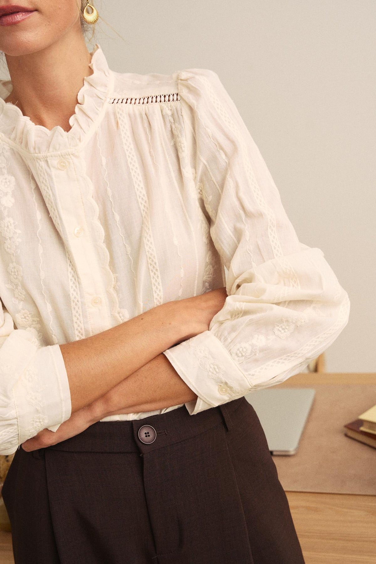 Camisa Bordado Solmira