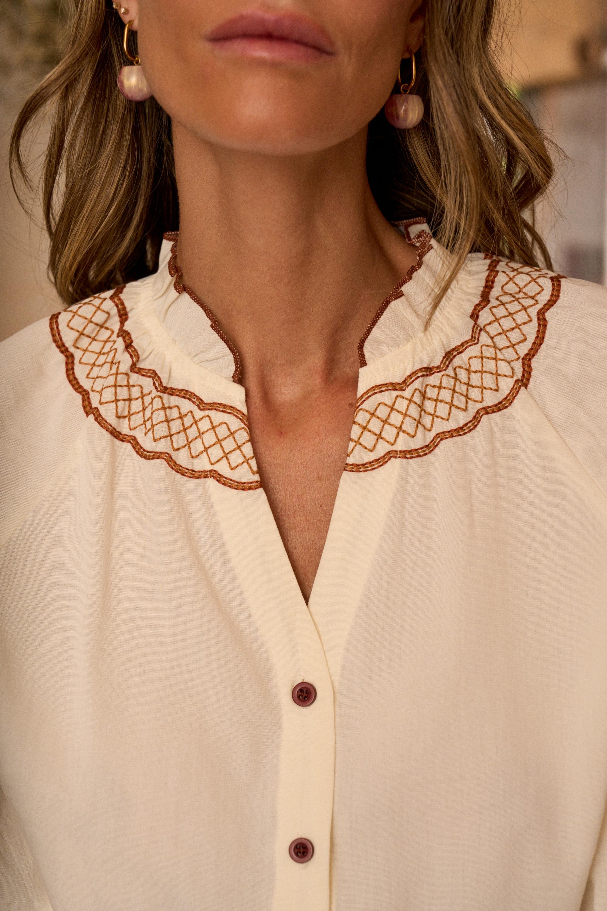 Camisa Bordado Alana