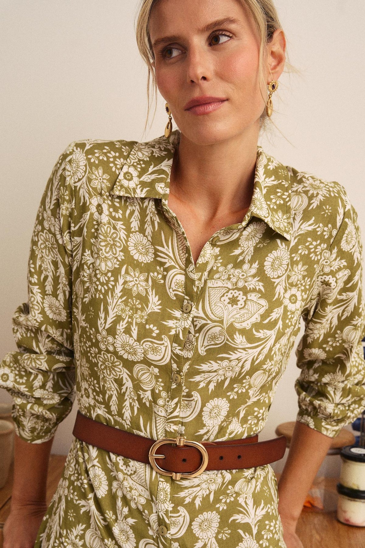 Vestido Midi Olive