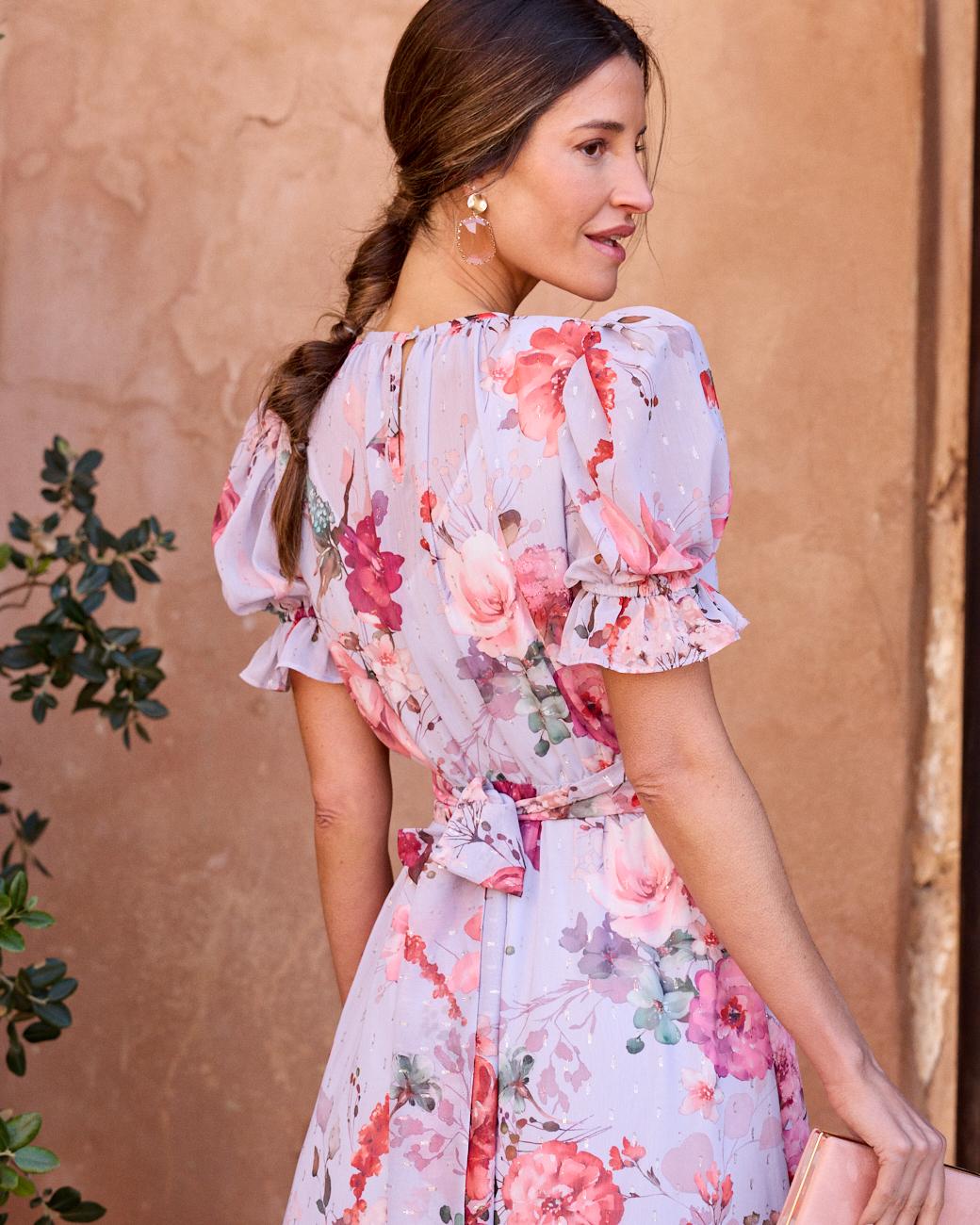 Vestido Flores Capuccine