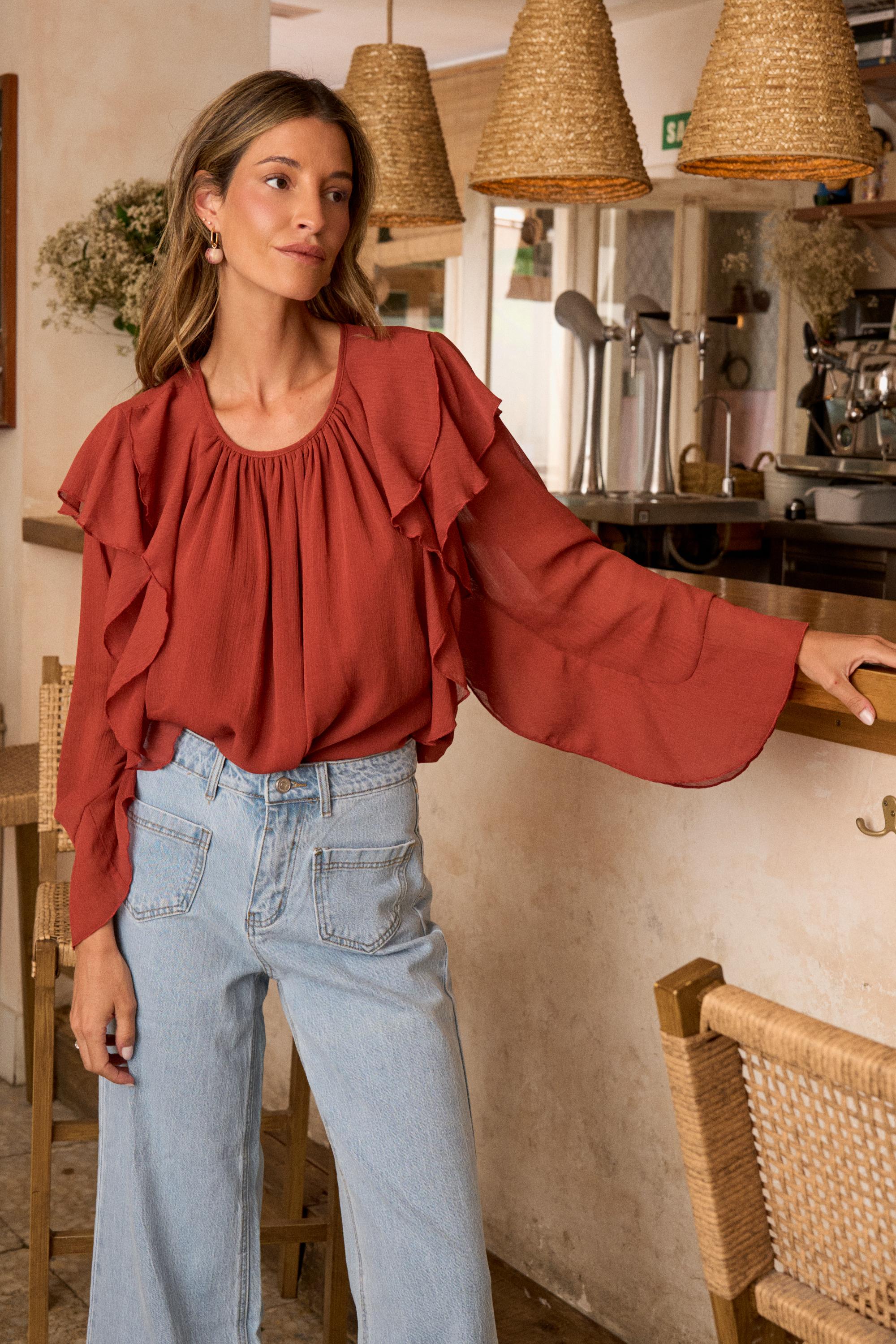 Blusa Volante Inaya
