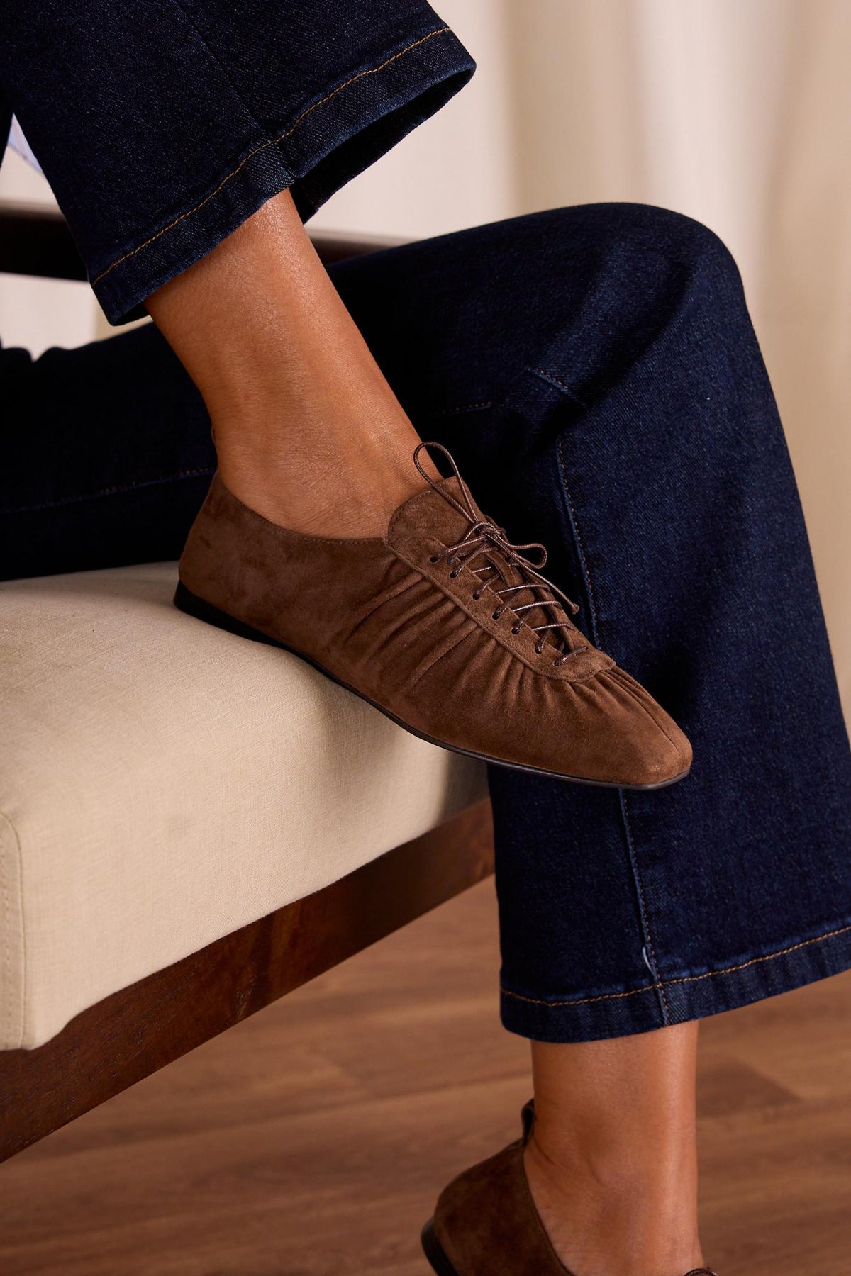 Mocassin à lacets Fidela