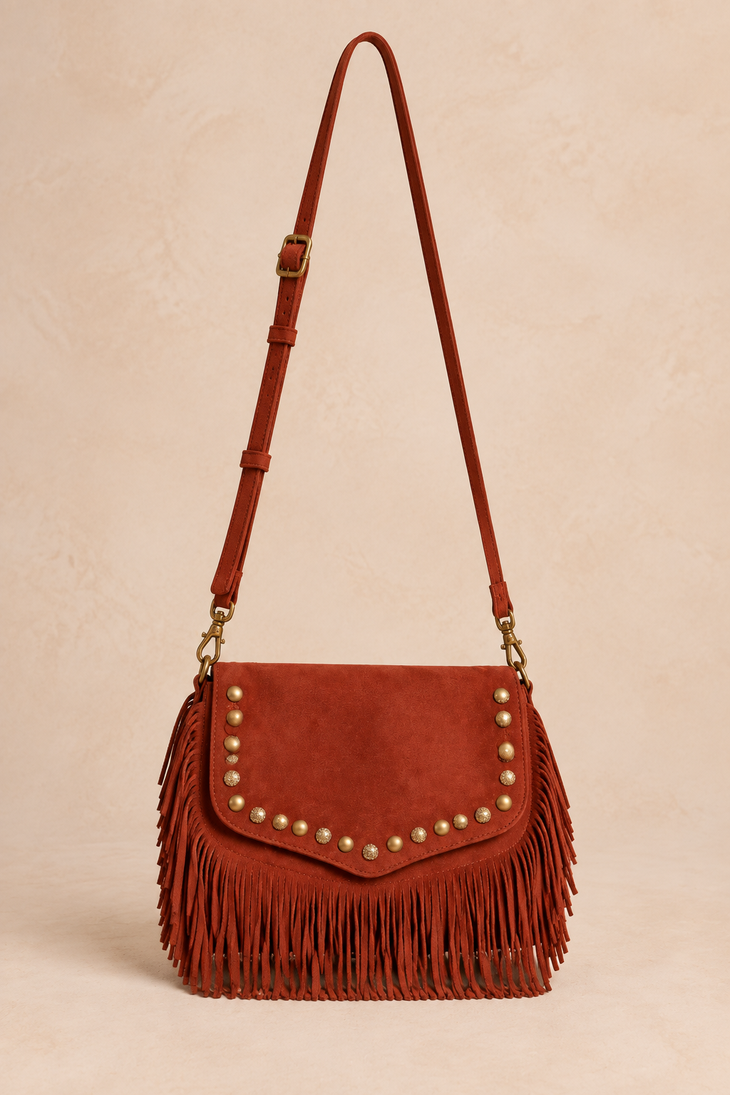 Lizzy Fringed Leather Bag